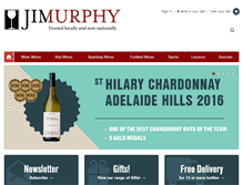 Tablet Screenshot of jimmurphy.com.au